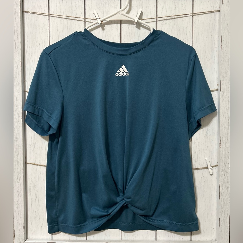 Teal Adidas Tee